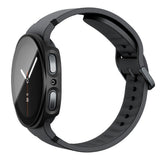 Spigen Samsung Galaxy Watch 8/9 40mm Skal med Skärmskydd Thin Fit 360 Svart