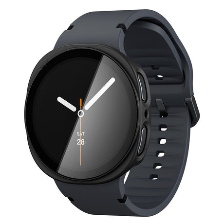Spigen Samsung Galaxy Watch 8/9 44mm Skal med Skärmskydd Thin Fit 360 Svart
