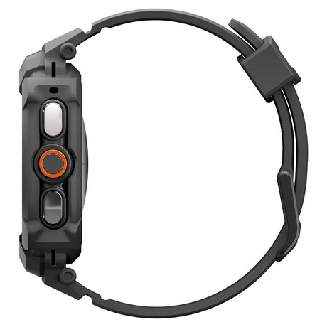 Spigen Samsung Galaxy Watch Ultra 2 47mm Armband och Skal Rugged Armor Pro Matte Black