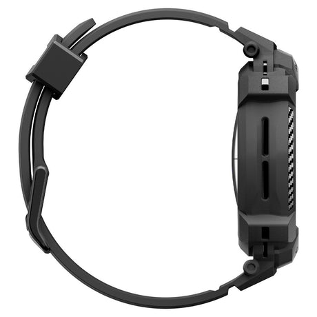 Spigen Samsung Galaxy Watch Ultra 2 47mm Armband och Skal Rugged Armor Pro Matte Black