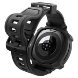 Spigen Samsung Galaxy Watch Ultra 2 47mm Armband och Skal Rugged Armor Pro Matte Black