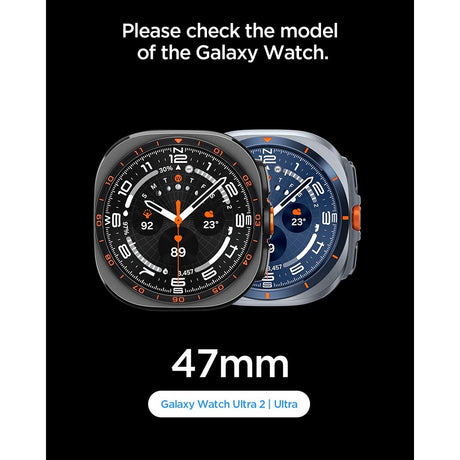 Spigen Samsung Galaxy Watch Ultra 47mm Armband Athlex Air Active Black Gray
