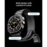 Spigen Samsung Galaxy Watch Ultra 47mm Armband Athlex Air Active Black Gray