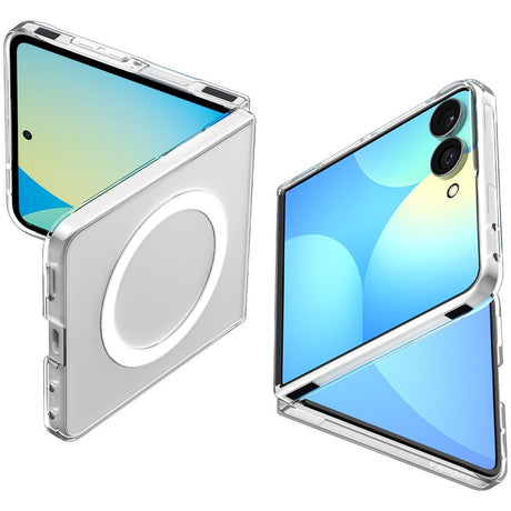 Spigen Samsung Galaxy Z Flip 8 Skal Air Skin MagFit Clear White