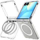 Spigen Samsung Galaxy Z Flip 8 Skal Ultra Hybrid Pro MagFit Clear White