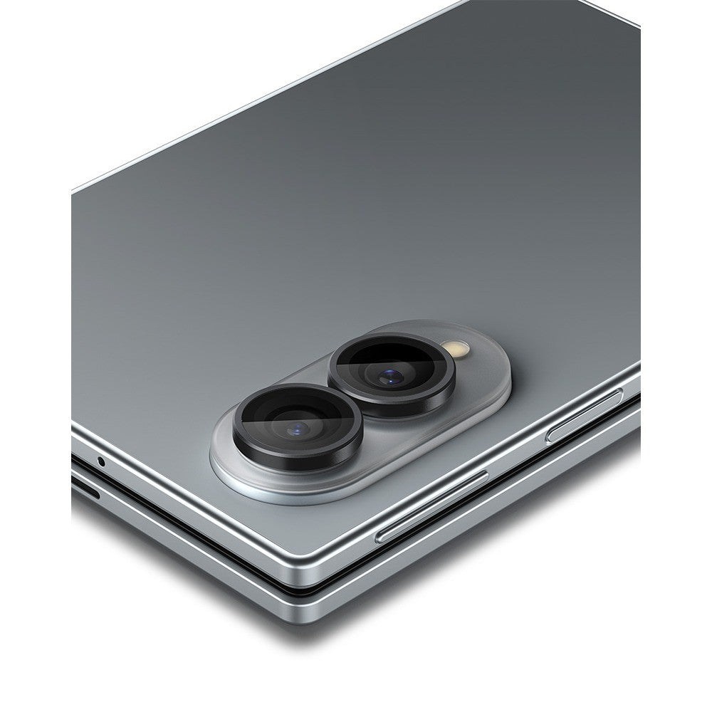 Spigen Samsung Galaxy Z Fold 8 Kameraskydd GLAS.tR EZ Fit Optik Pro 2-pack Svart