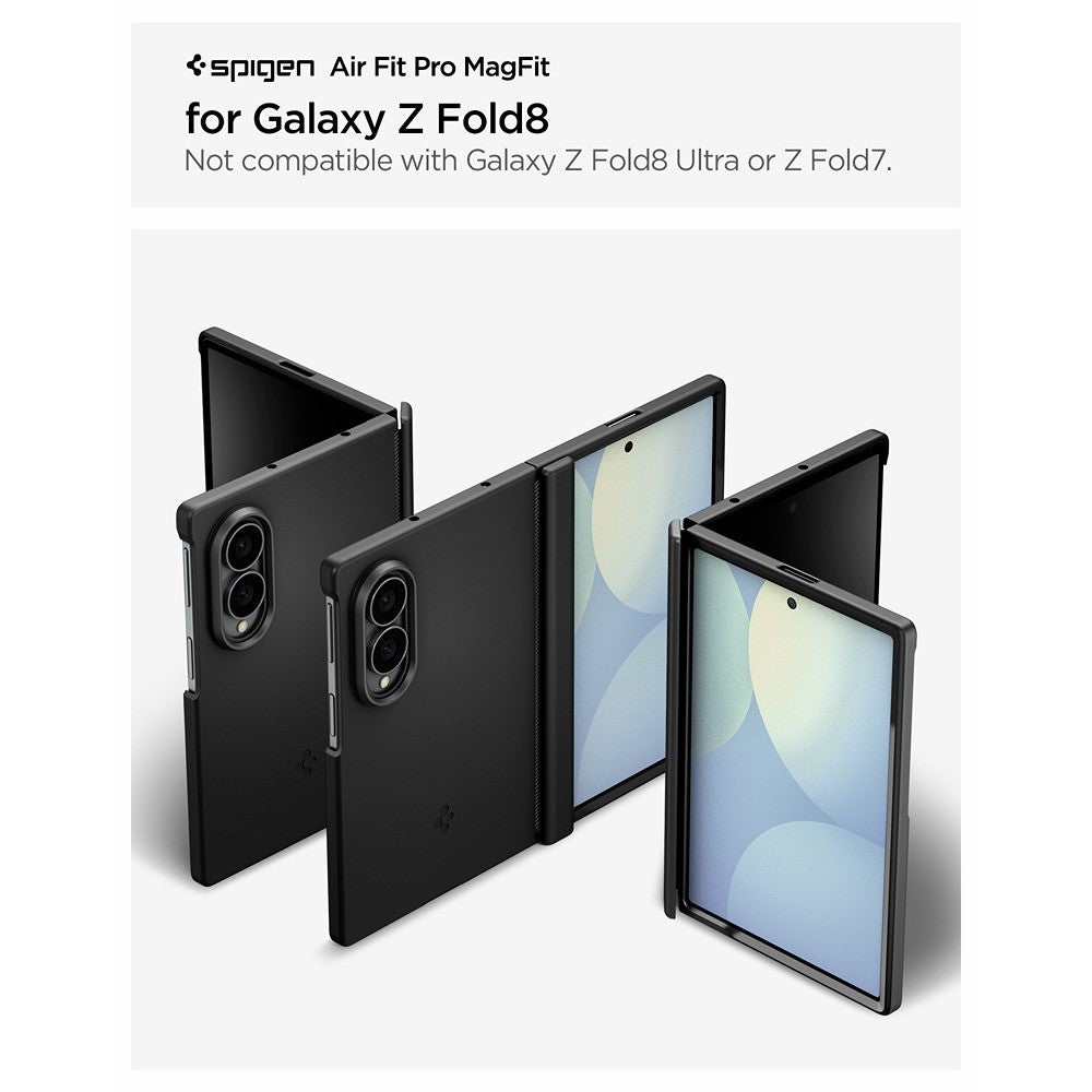 Spigen Samsung Galaxy Z Fold 8 Skal Air Fit Pro MagFit Svart