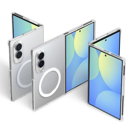 Spigen Samsung Galaxy Z Fold 8 Skal Air Skin MagFit Clear White