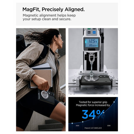 Spigen Samsung Galaxy Z Fold 8 Skal Slim Armor Pro MagFit Svart