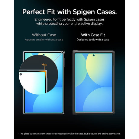 Spigen Samsung Galaxy Z Fold 8 Skärmskydd GLAS.tR EZ Fit Pro