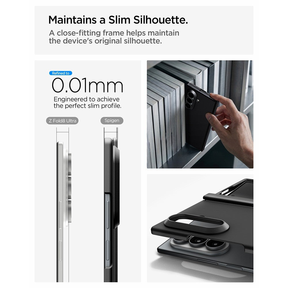Spigen Samsung Galaxy Z Fold 8 Ultra Skal Air Fit Pro MagFit Svart
