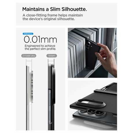 Spigen Samsung Galaxy Z Fold 8 Ultra Skal Air Fit Pro MagFit Svart