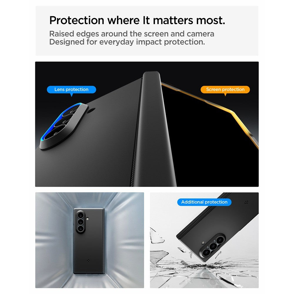 Spigen Samsung Galaxy Z Fold 8 Ultra Skal Air Fit Pro MagFit Svart