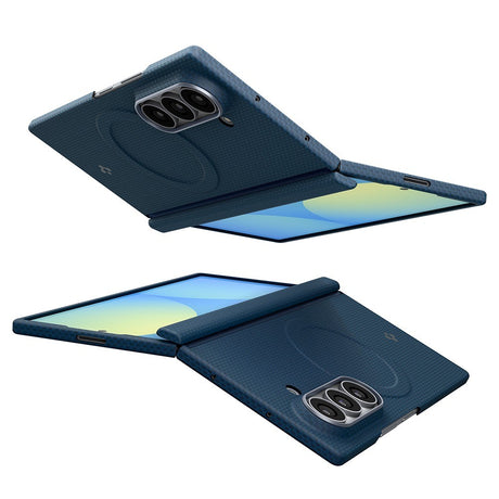 Spigen Samsung Galaxy Z Fold 8 Ultra Skal Air Skin Aramid MagFit Navy