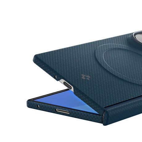 Spigen Samsung Galaxy Z Fold 8 Ultra Skal Air Skin Aramid MagFit Navy