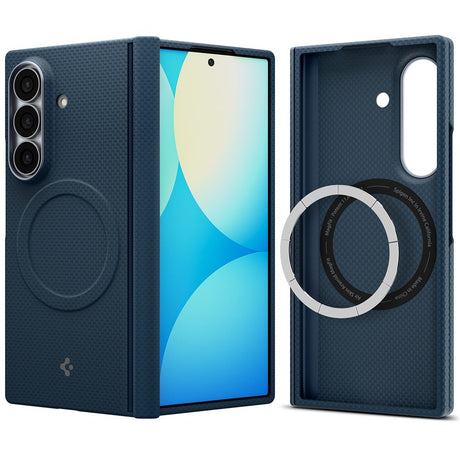 Spigen Samsung Galaxy Z Fold 8 Ultra Skal Air Skin Aramid MagFit Navy