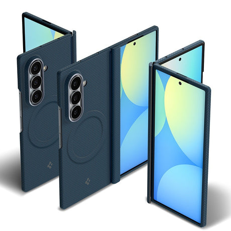 Spigen Samsung Galaxy Z Fold 8 Ultra Skal Air Skin Aramid MagFit Navy