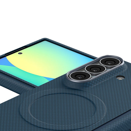 Spigen Samsung Galaxy Z Fold 8 Ultra Skal Air Skin Aramid MagFit Navy