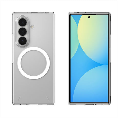 Spigen Samsung Galaxy Z Fold 8 Ultra Skal Air Skin MagFit Clear White