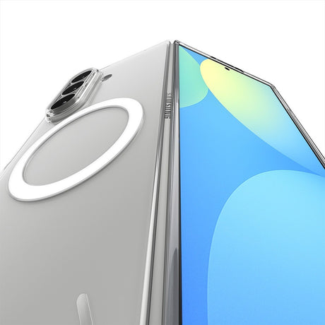 Spigen Samsung Galaxy Z Fold 8 Ultra Skal Air Skin MagFit Clear White
