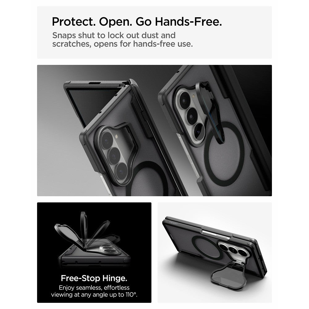 Spigen Samsung Galaxy Z Fold 8 Ultra Skal Optik Armor Pro MagFit Svart