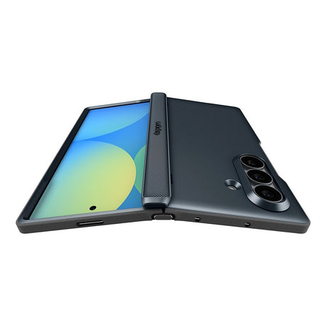 Spigen Samsung Galaxy Z Fold 8 Ultra Skal Slim Armor Pro MagFit Metal Slate
