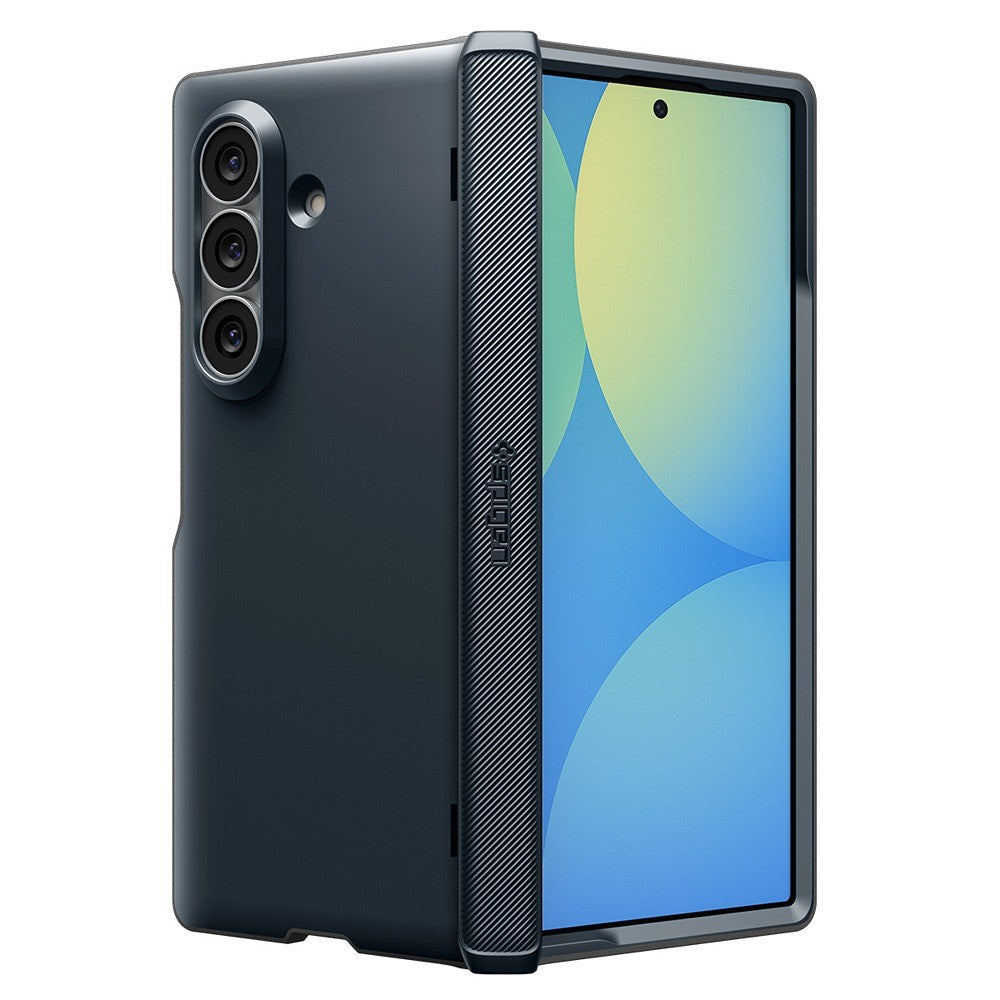 Spigen Samsung Galaxy Z Fold 8 Ultra Skal Slim Armor Pro MagFit Metal Slate