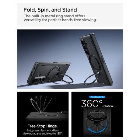 Spigen Samsung Galaxy Z Fold 8 Ultra Skal Slim Armor Pro S MagFit Svart