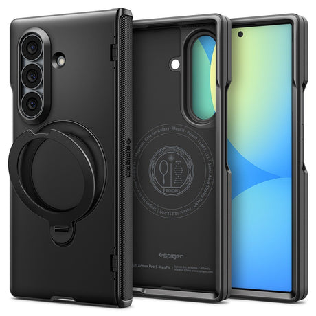 Spigen Samsung Galaxy Z Fold 8 Ultra Skal Slim Armor Pro S MagFit Svart