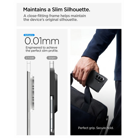 Spigen Samsung Galaxy Z Fold 8 Ultra Skal Tough Armor Pro MagFit Svart