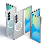 Spigen Samsung Galaxy Z Fold 8 Ultra Skal Ultra Hybrid Pro MagFit Clear White
