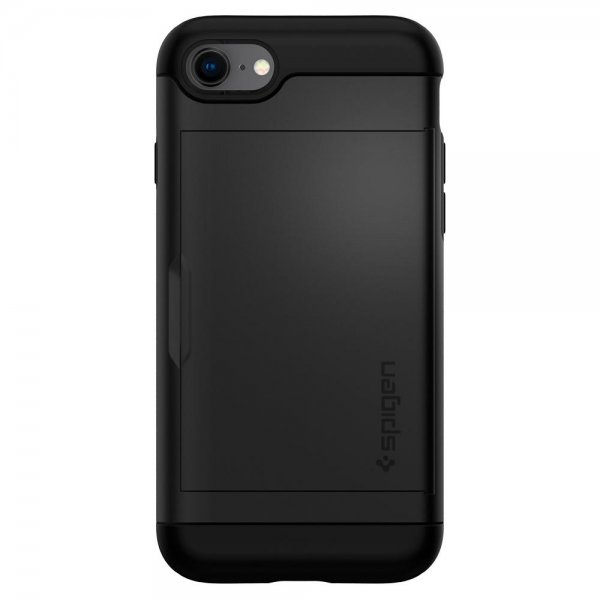 Spigen iPhone 7/8/SE Skal Slim Armor CS Svart