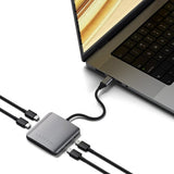 Satechi 4-port USB-C hubb med Power Delivery