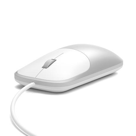 Satechi Trådad Mus Slim LX Silver