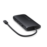 Satechi USB-C Multiport Adapter 8K With Ethernet V3 Midnight
