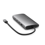 Satechi USB-C Multiport Adapter 8K With Ethernet V3 Space Gray