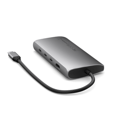 Satechi USB-C Multiport Adapter 8K With Ethernet V3 Space Gray