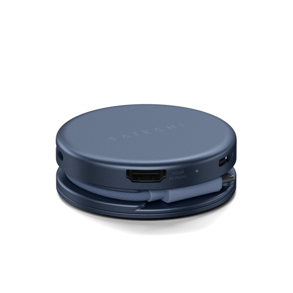 Satechi OntheGo 5-in-1 Multiport Adapter USB-hub Indigo