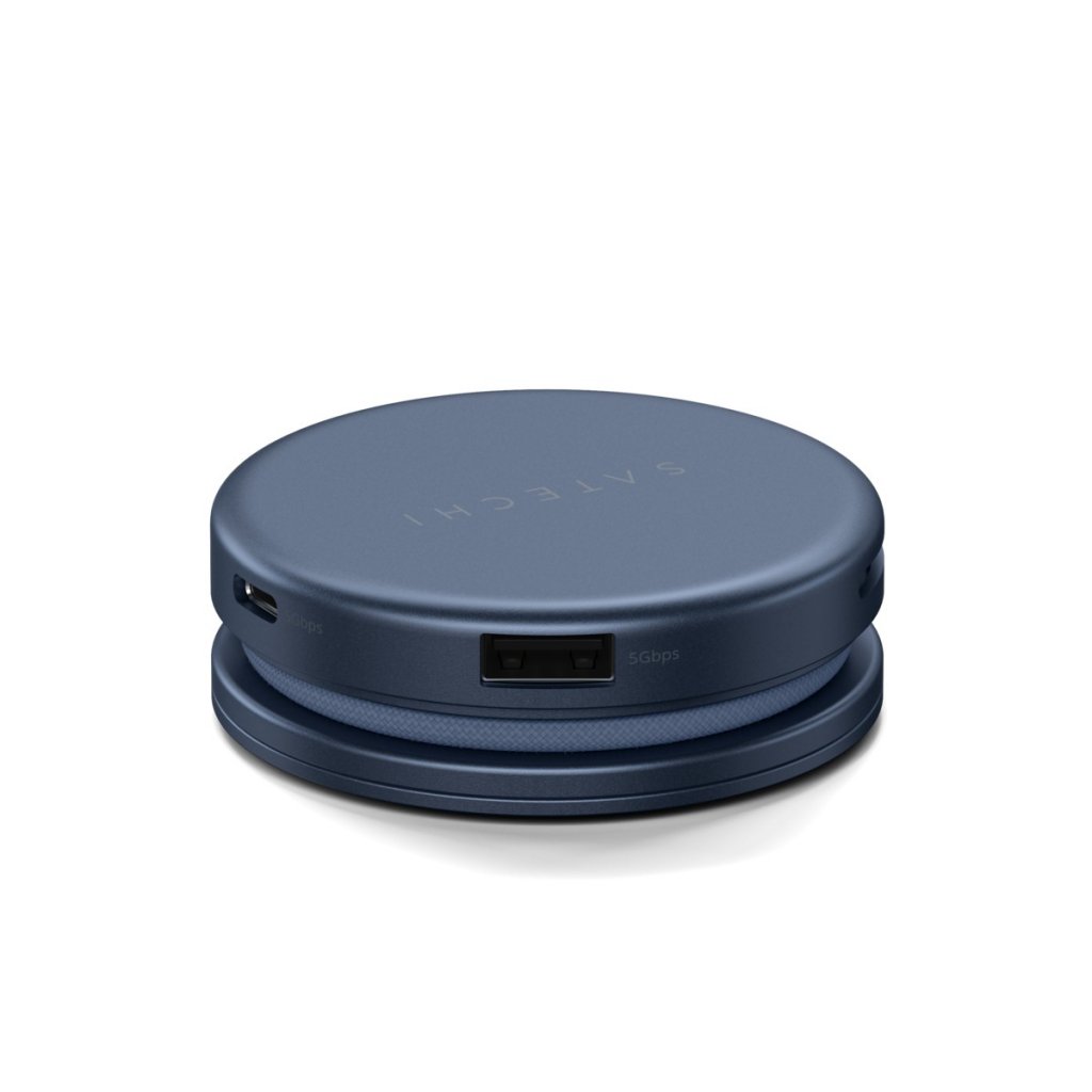 Satechi OntheGo 5-in-1 Multiport Adapter USB-hub Indigo