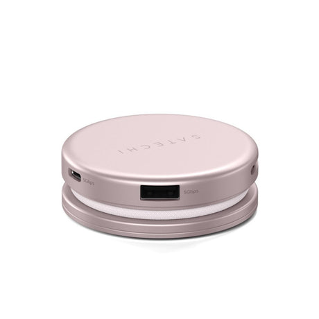Satechi OntheGo 5-in-1 Multiport Adapter USB-hub Blush