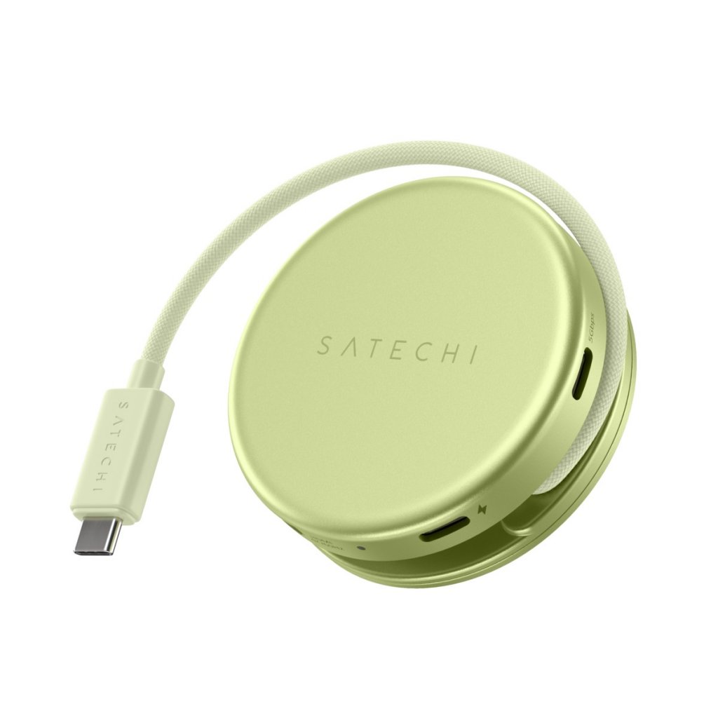 Satechi OntheGo 5-in-1 Multiport Adapter USB-hub Citrus