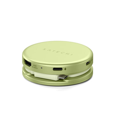 Satechi OntheGo 5-in-1 Multiport Adapter USB-hub Citrus