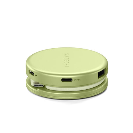 Satechi OntheGo 5-in-1 Multiport Adapter USB-hub Citrus
