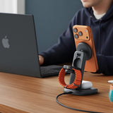 Satechi Trådlös Laddare 3-in-1 Foldable Qi2 25W Svart