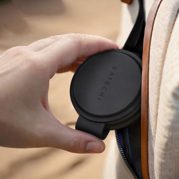 Satechi OntheGo 2-i-1 trådlös laddare Svart