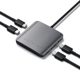 Satechi Aluminum 4-portars USB-C-hubb
