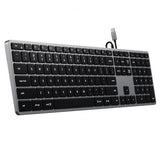 Satechi W3 USB-C-tangentbord Nordisk Layout
