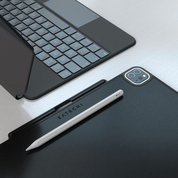 Satechi iPad Pro 11 Skal Vegan-Leather Magnetic Case Svart