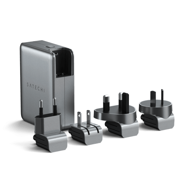 Satechi Laddare 145W USB-C 4-Port GaN Travel Charger