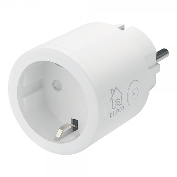 Deltaco Smart Home Starter Kit med Smart Plug och 2 RGB LED-lampor